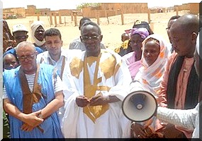 La commune de Bagodine réceptionne un don offert par Yakaré Bagodine en Belgique