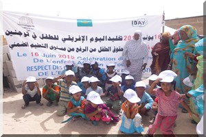 Le Réseau mauritanien pour l’éducation pour Tous (RMEPT) commémore  de la journée de l’enfant africain dans le département de Toujounine