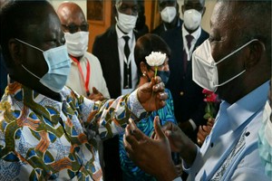 Côte d'Ivoire : Laurent Gbagbo rend visite à son ancien rival Henri Konan Bédié
