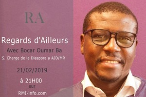 Regards d’Ailleurs avec Bocar Oumar Ba S. Chargé de la Diaspora AJDMR 