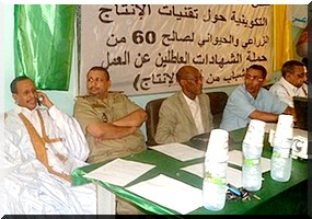 Sortie d’une nouvelle promotion de 60 producteurs agricoles au Lycée Technique de Boghé.   