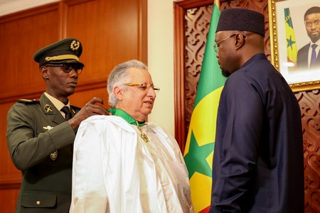 Le Sénégal honore Mohamed Bouamatou avec la distinction de 