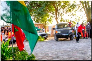 Le féru des sports extrêmes se produit à Nouakchott