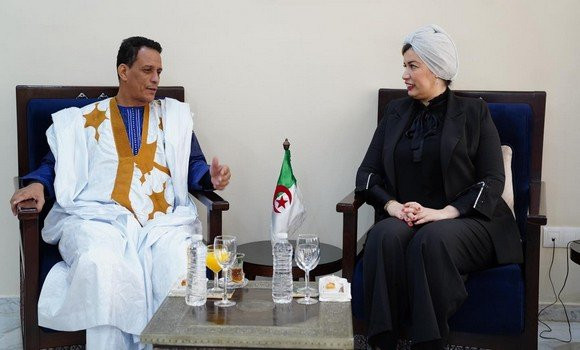 Mauritanie-Algérie : Mouloudji reçoit le président de l'Union internationale des écrivains de Hassaniya 