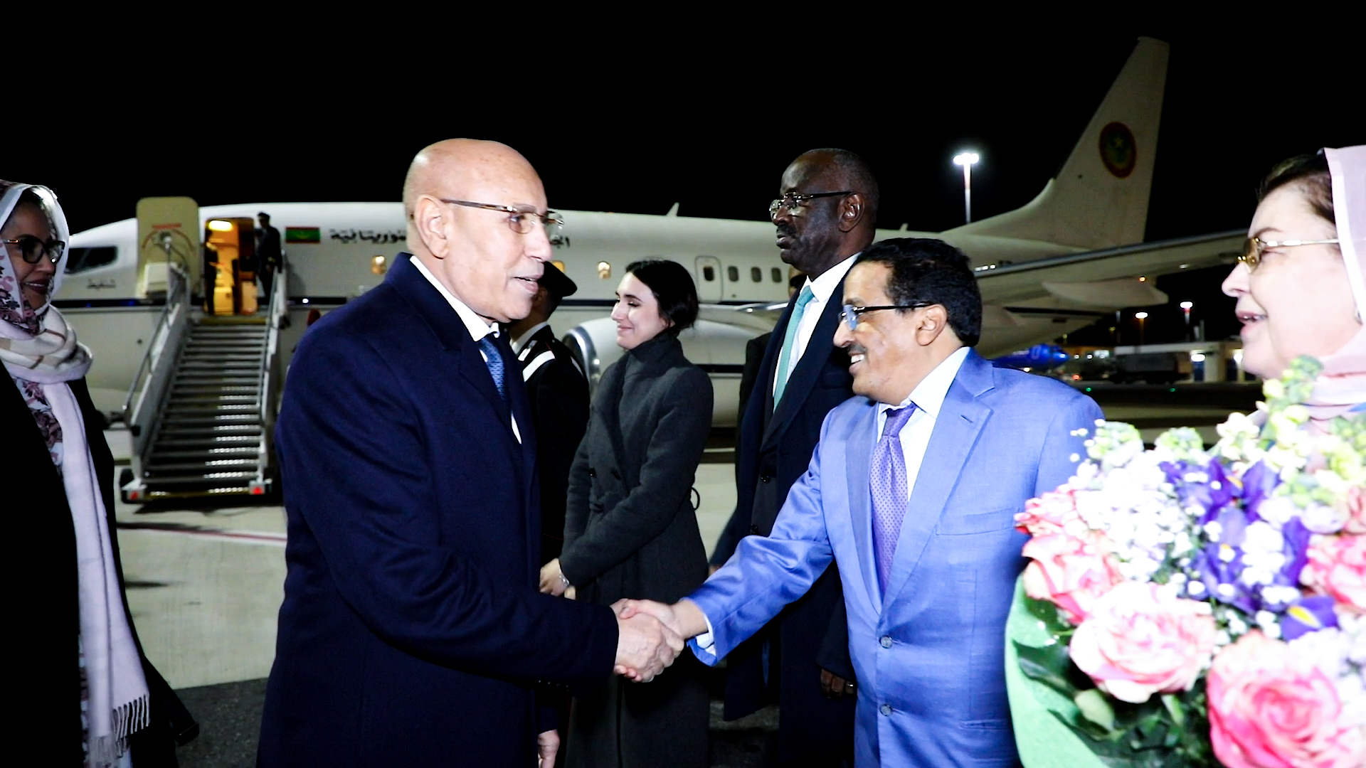 Le Président de la République arrive à Rome pour participer au sommet italo-africain