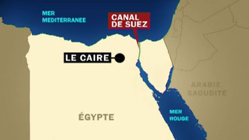 Egypte : revenus records en 2021 pour le canal de Suez malgré un blocage historique