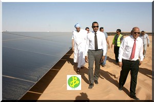 Une nouvelle centrale photovoltaïque en Mauritanie