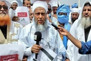 Cheikh Ould Deddew dirige une manifestation appelant à l’application de la charia en Mauritanie