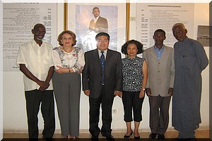 Visite de l’Ambassadeur de la République Populaire de Chine en Mauritanie au siège de la Fondation Moktar Ould Daddah