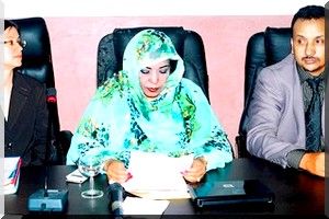 Discours de Mme Irabiha Mint abdel Wedoud, présidente de la CNDH - [PhotoReportage]...