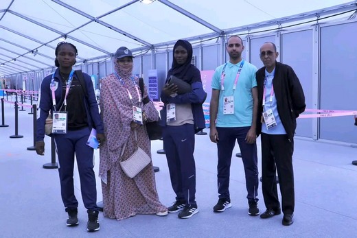 Jeux Olympiques Paris 2024: la délégation mauritanienne débarque à Paris 