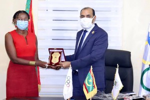 Le CNOSM fait ses adieux à Mme Nadja Isaac [PhotoReportage]