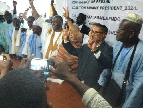 Six partis et coalitions apportent leur soutien au candidat Biram