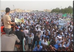 Marche de l’opposition pour obtenir le départ du pouvoir du président mauritanien  