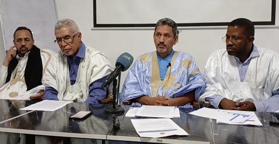 Conférence de presse du comité de coordination des candidats de l'oppostion