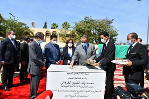 Pose de la première pierre d’un complexe diplomatique mauritanien au Maroc