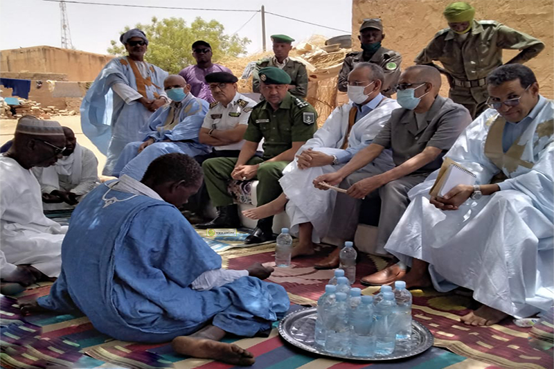 Noyade à  Djéwol : le wali du Gorgol présente les condoléances du président Ghazouani aux familles