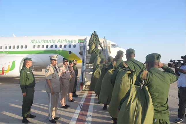 Mauritanie : départ d’un nouveau contingent de la gendarmerie nationale pour la Centrafrique 