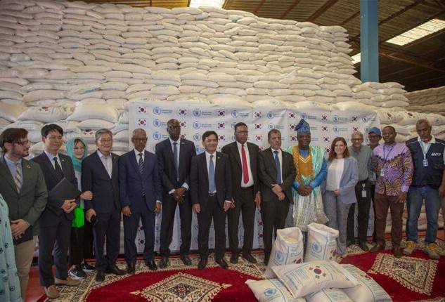 La Corée du Sud fournit 13 000 tonnes de riz comme soutien à la sécurité alimentaire et aux réfugiés en Mauritanie