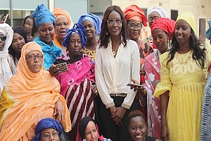 Coumba Gawlo Seck à la rencontre du mouvement associatif féminin mauritanien