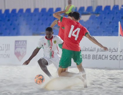 Coupe arabe de beach soccer: les Mourabitoune enregistrent un second revers 