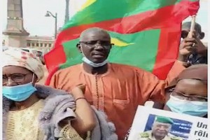 Manifestation à New York pour protester contre un général tortionnaire mauritanien nommé par l’ONU (images)