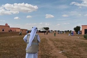 Une délégation du croissant rouge émirati évalue l’avancement des travaux des projets financés en Mauritanie