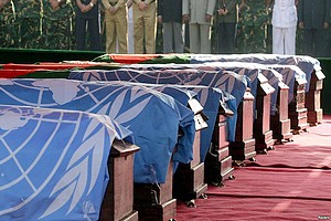 Colère et consternation après la mort de 15 Casques bleus en RDC 