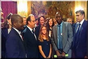 Diagana Mamadou Youssouf chez François Hollande et Maitre Patrick Baudoin