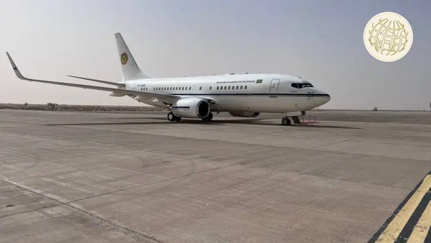 Le nouvel avion présidentiel mauritanien réceptionné à Nouakchott 