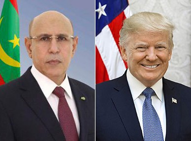 Ghazouani à Trump : œuvrons ensemble pour contribuer à la réalisation d’un monde plus stable