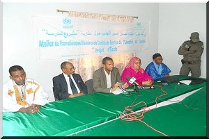 Nouadhibou : DREFP-NDB / UNICEF : Atelier de formation des comités de gestion de l’éducation « L’approche projet de l’école »