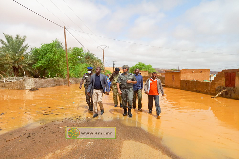 Démarrage des opérations d’évacuation des eaux de pluie à N’Beïka