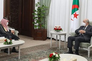 Emissaire saoudien au président algérien