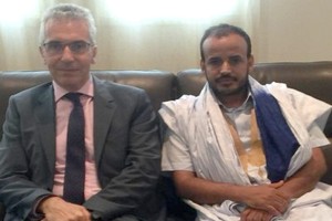 L’Ambassadeur de la France à Nouakchott s'entretient avec Ould Wafi