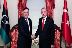 Le président Erdogan reçoit à Istanbul le dirigeant libyen Fayez al-Sarraj