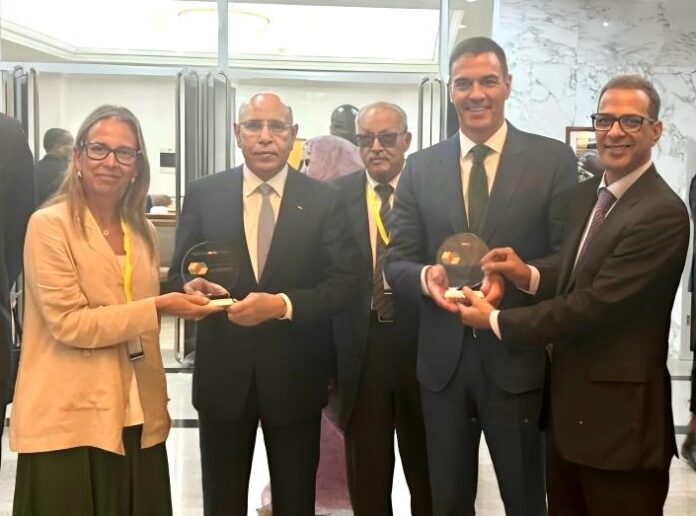 Lancement des travaux du Conseil d’affaires Mauritanie-Espagne sous la supervision de Ghazouani et de Pedro Sanchez