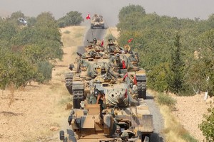 Turquie: exercice militaire à la frontière irakienne