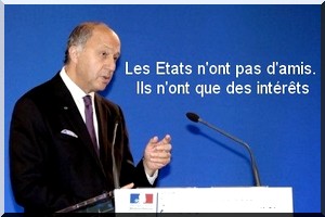 France-Mauritanie : « Les Etats n’ont que des intérêts, pas d’amis » (C. De Gaulle)