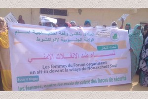 Les femmes du FNDU réclament plus de sécurité dans les quartiers de la capitale