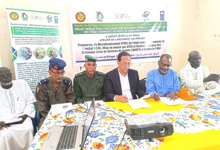 Lancement d'un projet de création d’un jardin agro-écologique à Ferrala et restauration des terres à Haymedatt