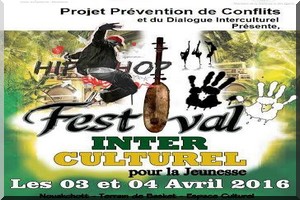 Commuiqué festival interculturel pour la jeunesse du 03 au 04 Avril