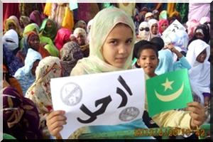 Des slogans anti-Aziz fleurissent dans les rues de Djigeuni