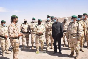 Mauritanie : construction en cours d'un centre de formation opérationnelle et de maintien de la paix 