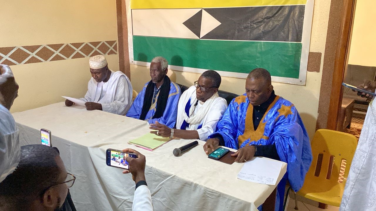 Officialisation du soutien des FPC à  Biram DAH Abeid, candidat à la présidentielle de 2024