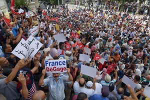 Tunisie : manifestation contre le coup de force du président Kais Saied