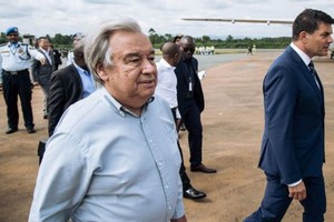 Le chef de l'ONU promet son soutien à l'armée congolaise