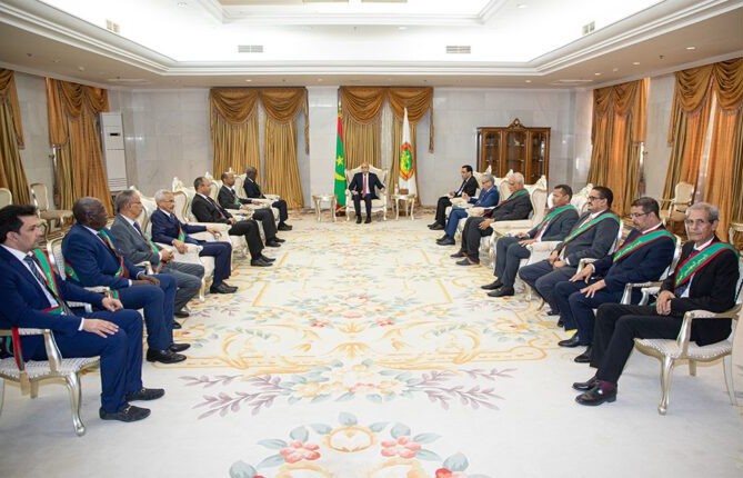 Le Président de la République reçoit les présidents des conseils régionaux