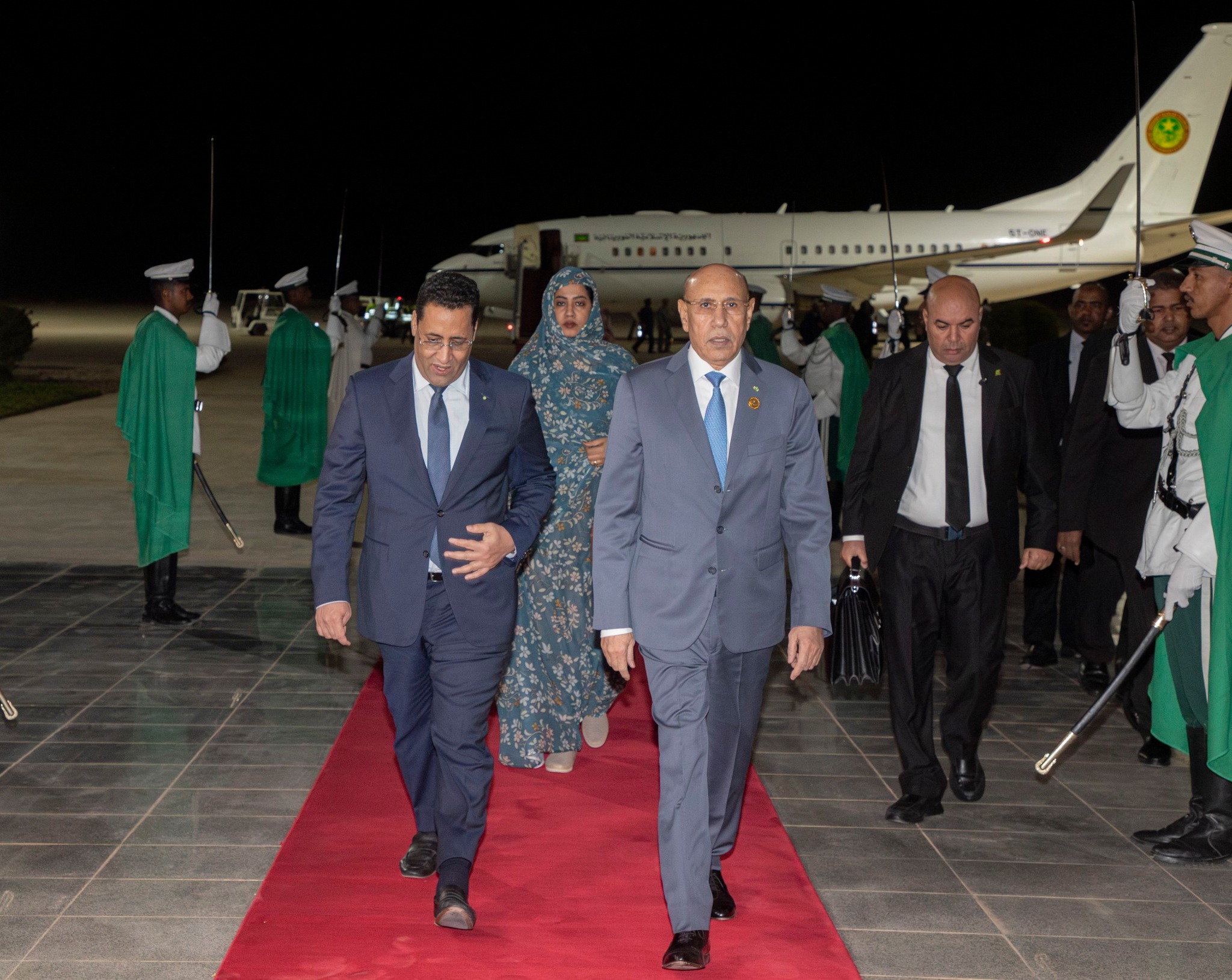 Le président Ghazouani est de retour à Nouakchott, après trois semaines d'absence