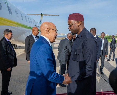 Thiaroye 44 : le président Ghazouani, à Dakar, pour participer aux commémorations [Photo/---REPORTAGE]